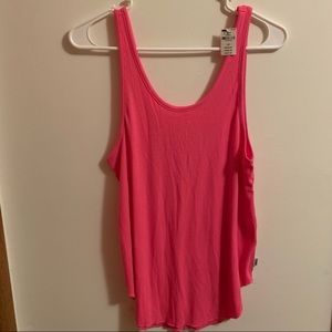 Hot PINK everyday tank top Victoria’s Secret Large